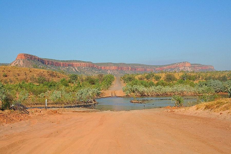 Gibb River Road am Pentecost River